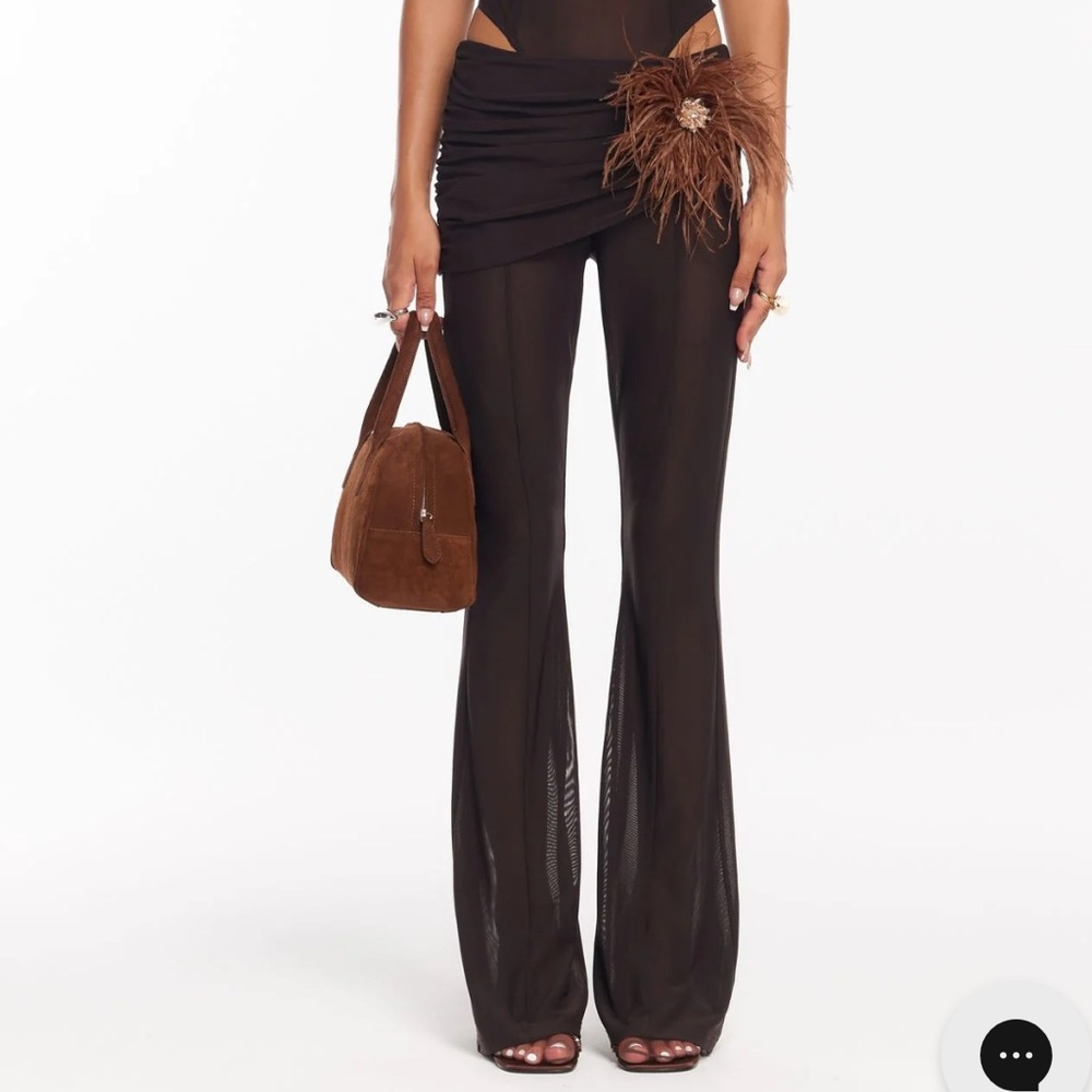 The Kript Brown Velora Pants